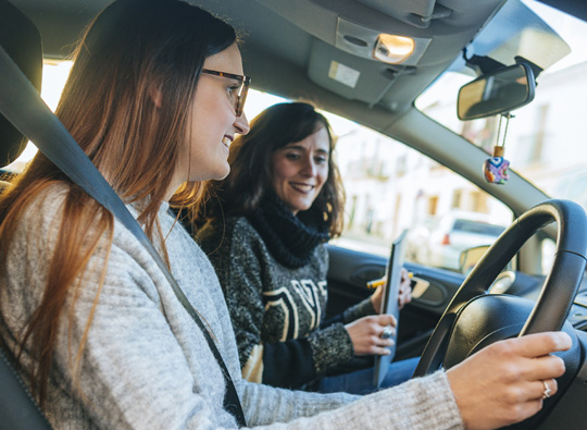 First Ride driving instructor training a learner